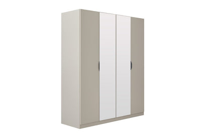 Bisque Beige Wardrobe - Al Rugaib Furniture