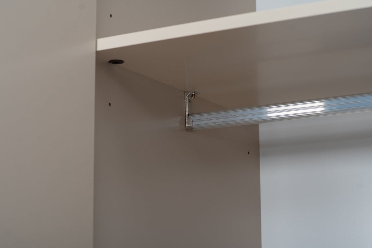 Bisque Beige Wardrobe Wardrobes| Roots Furniture