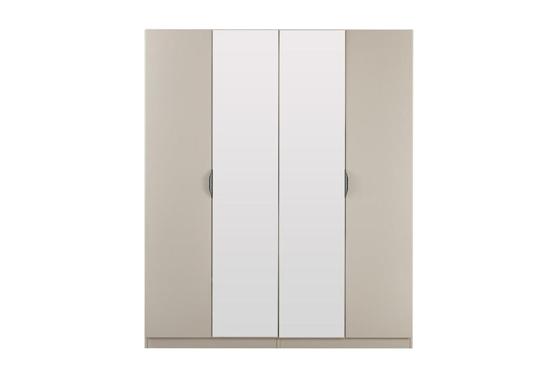 Bisque Beige Wardrobe - Al Rugaib Furniture