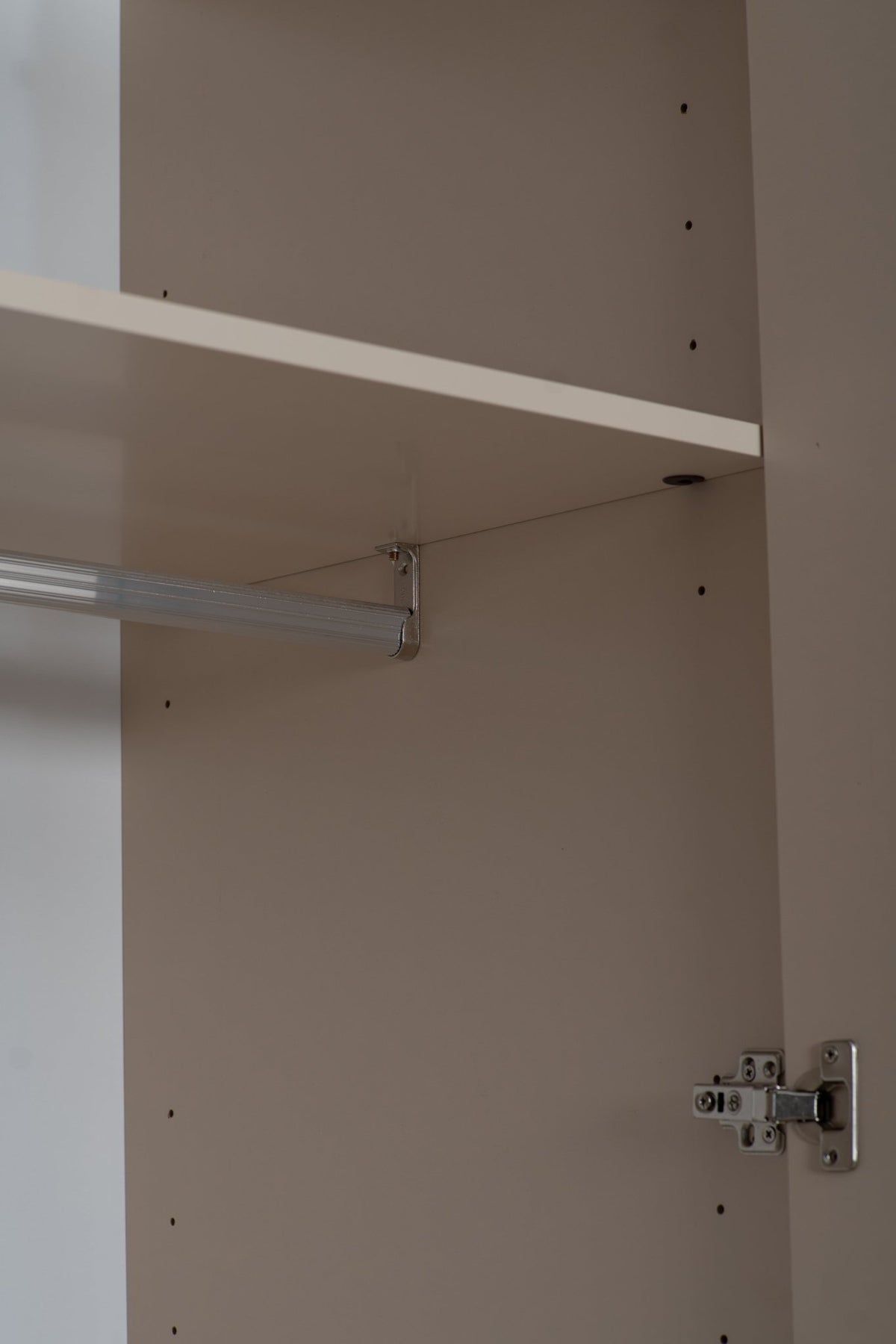 Bisque Beige Wardrobe Wardrobes| Roots Furniture