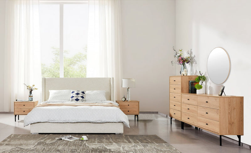 Bisque Brown Bedroom Set - Al Rugaib Furniture