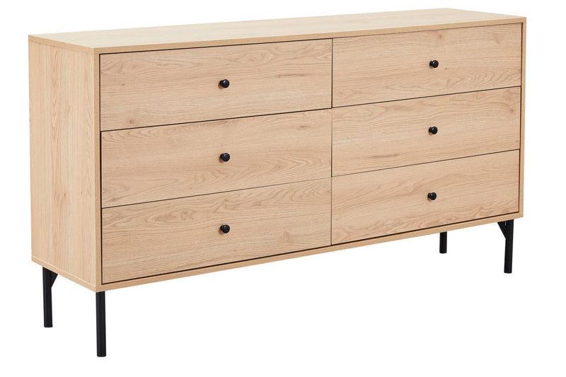 Bisque Brown Dresser - Al Rugaib Furniture