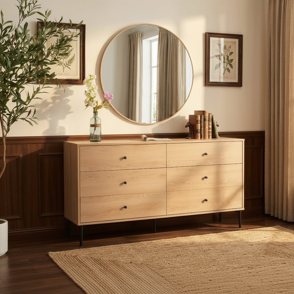 Bisque Brown Dresser Dressers| Roots Furniture