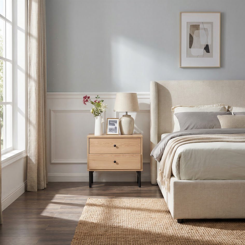 Bisque Brown NightStand Nightstands| Roots Furniture