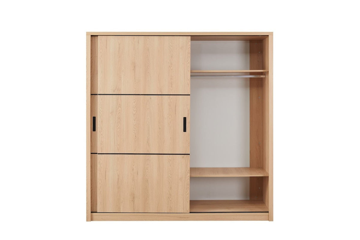 Bisque Brown Wardrobe Wardrobes| Roots Furniture