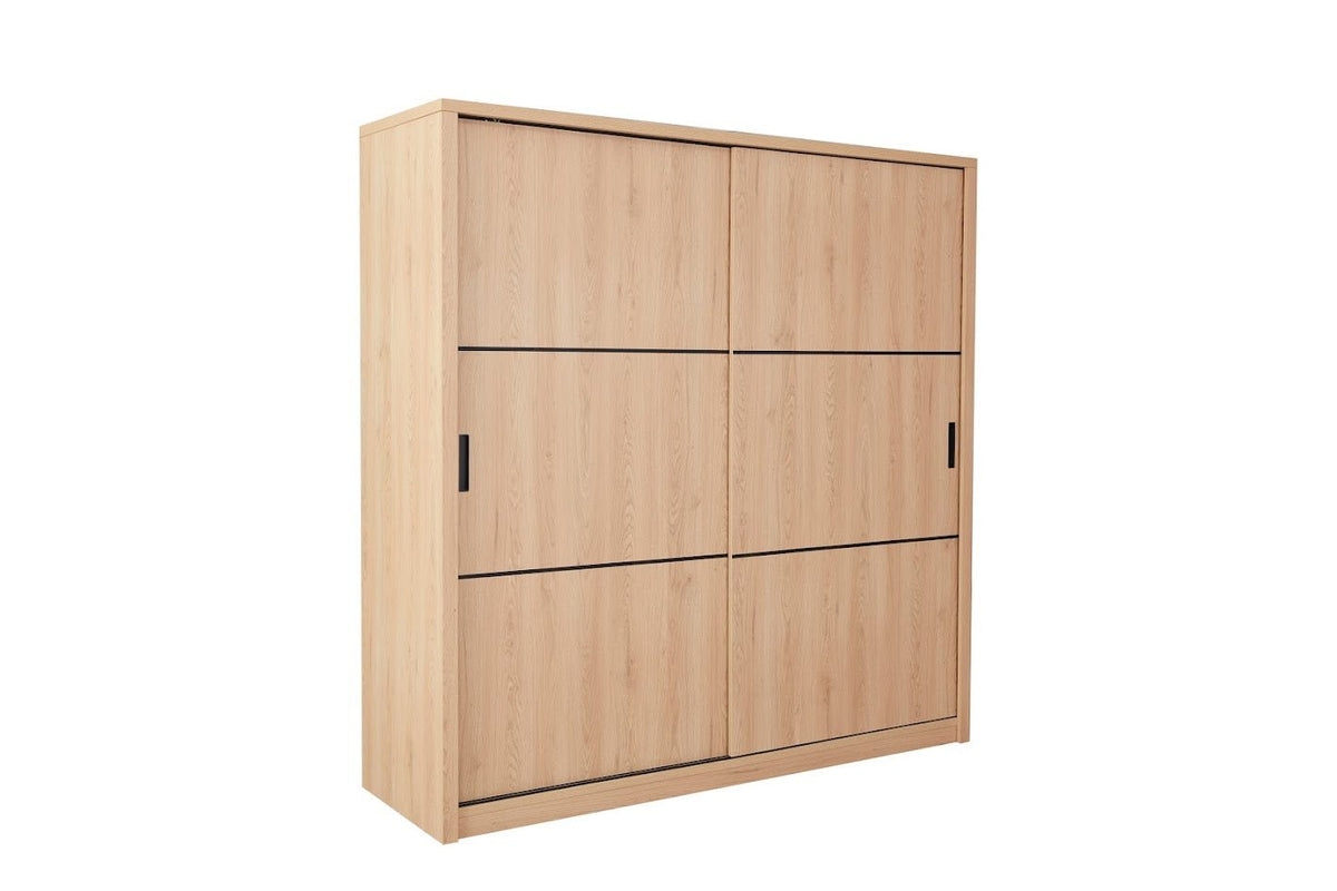 Bisque Brown Wardrobe Wardrobes| Roots Furniture