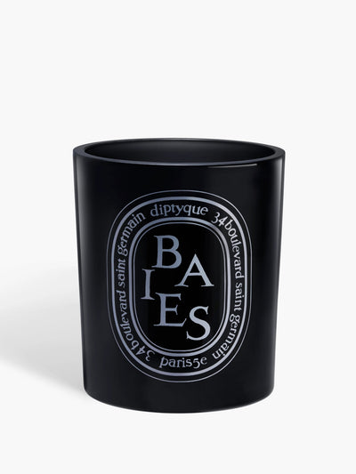 Black candle Baies 300 g / 10,2 oz - Al Rugaib Furniture