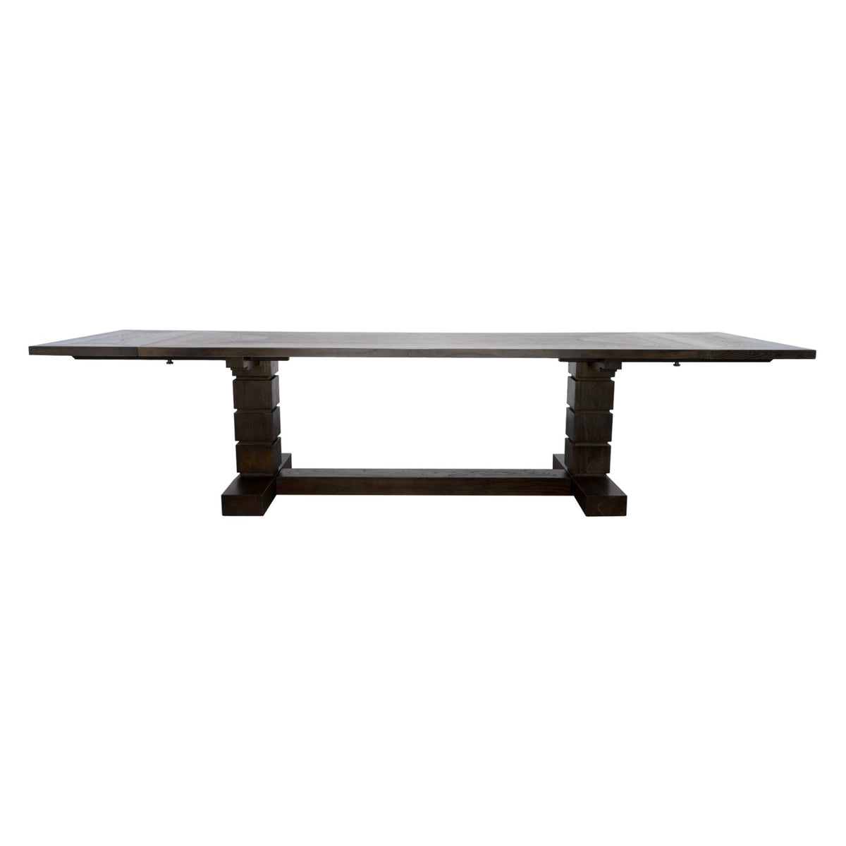 Black Magic Extension Dining Table, 2 CARTONS Table Decors| Uttermost