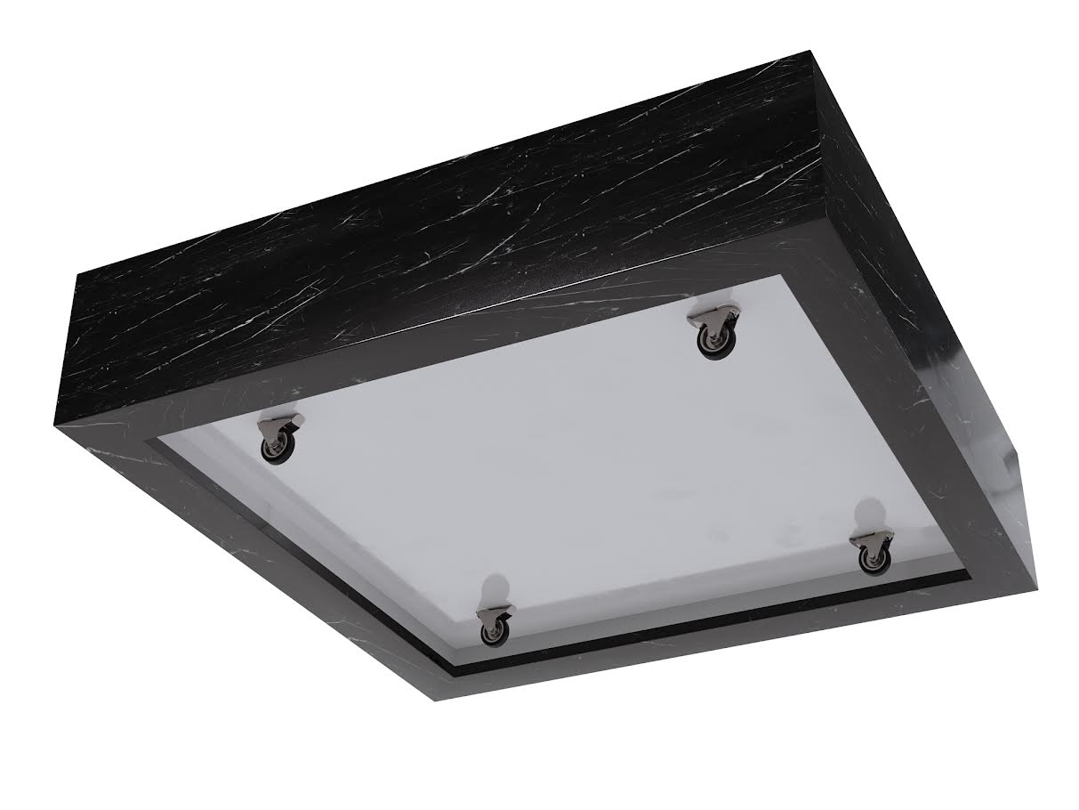 Black Marquino Marble Coffee Table Accent & End Tables| Roots Furniture