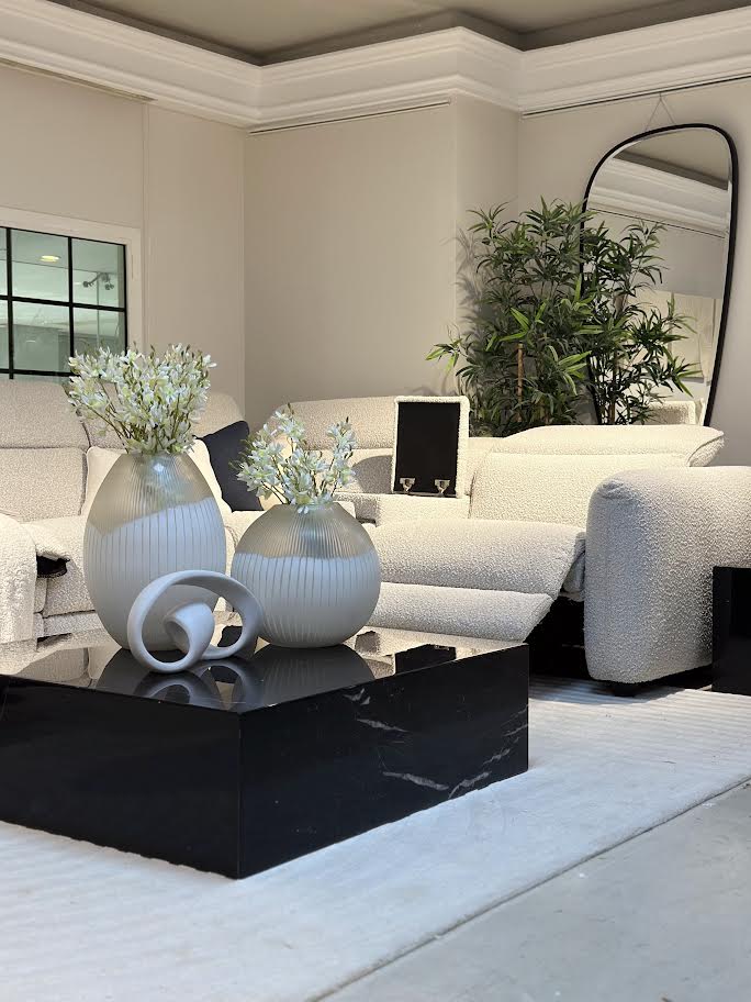 Black Marquino Marble Coffee Table - Al Rugaib Furniture