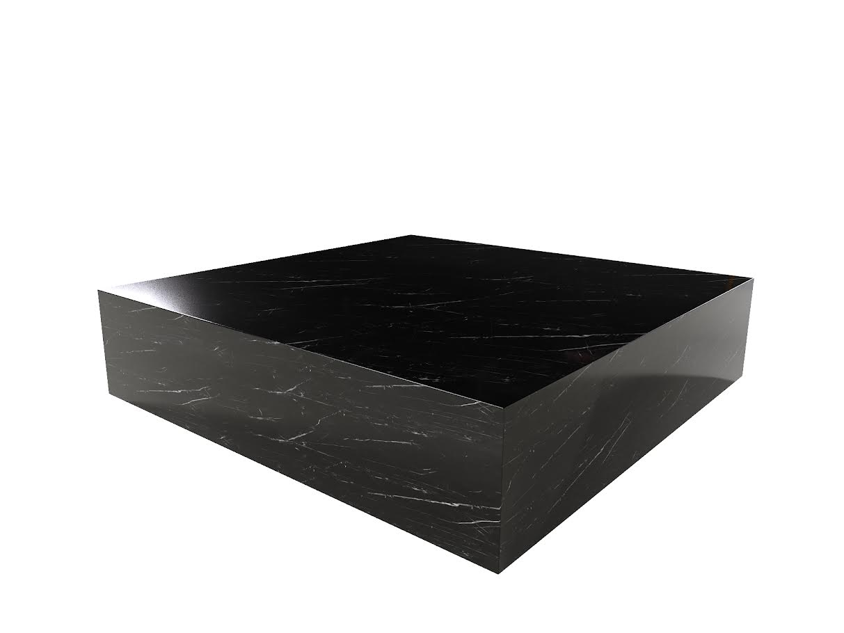 Black Marquino Marble Coffee Table Accent & End Tables| Roots Furniture
