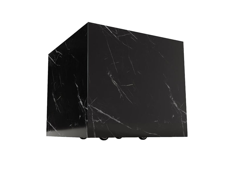 Black Marquino Marble Side Table - Al Rugaib Furniture
