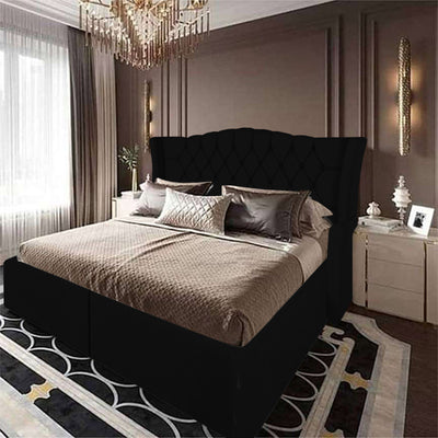 In House | Taj Mahal Bed Frame Linen - 200x90 cm