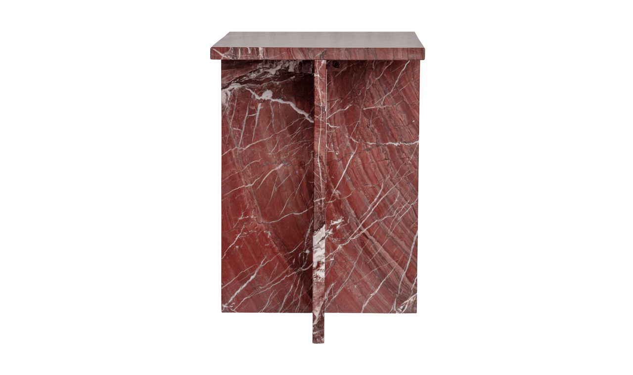 Blair Accent Table Rosso Levanto Marble Table Sets| Moe's Home