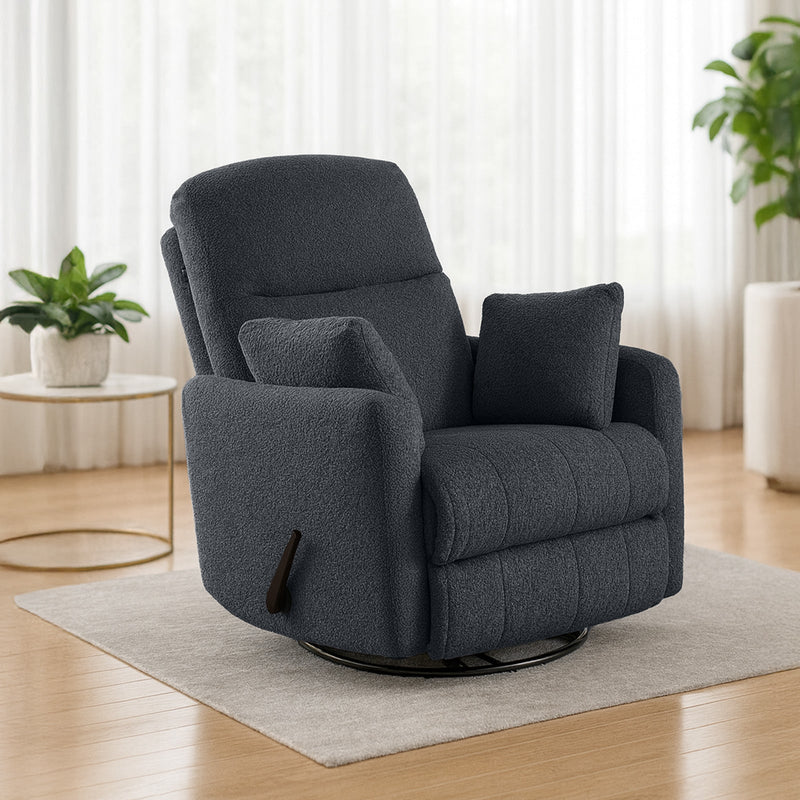 BlissChair | Velvet Classic Recliner Chair - Al Rugaib Furniture