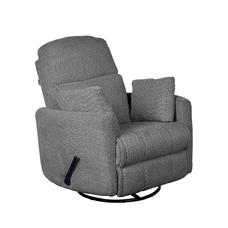 BlissChair | Velvet Rocking & Rotating Recliner Chair - Al Rugaib Furniture
