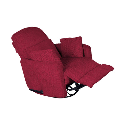 BlissChair | Velvet Rocking & Rotating Recliner Chair - Al Rugaib Furniture