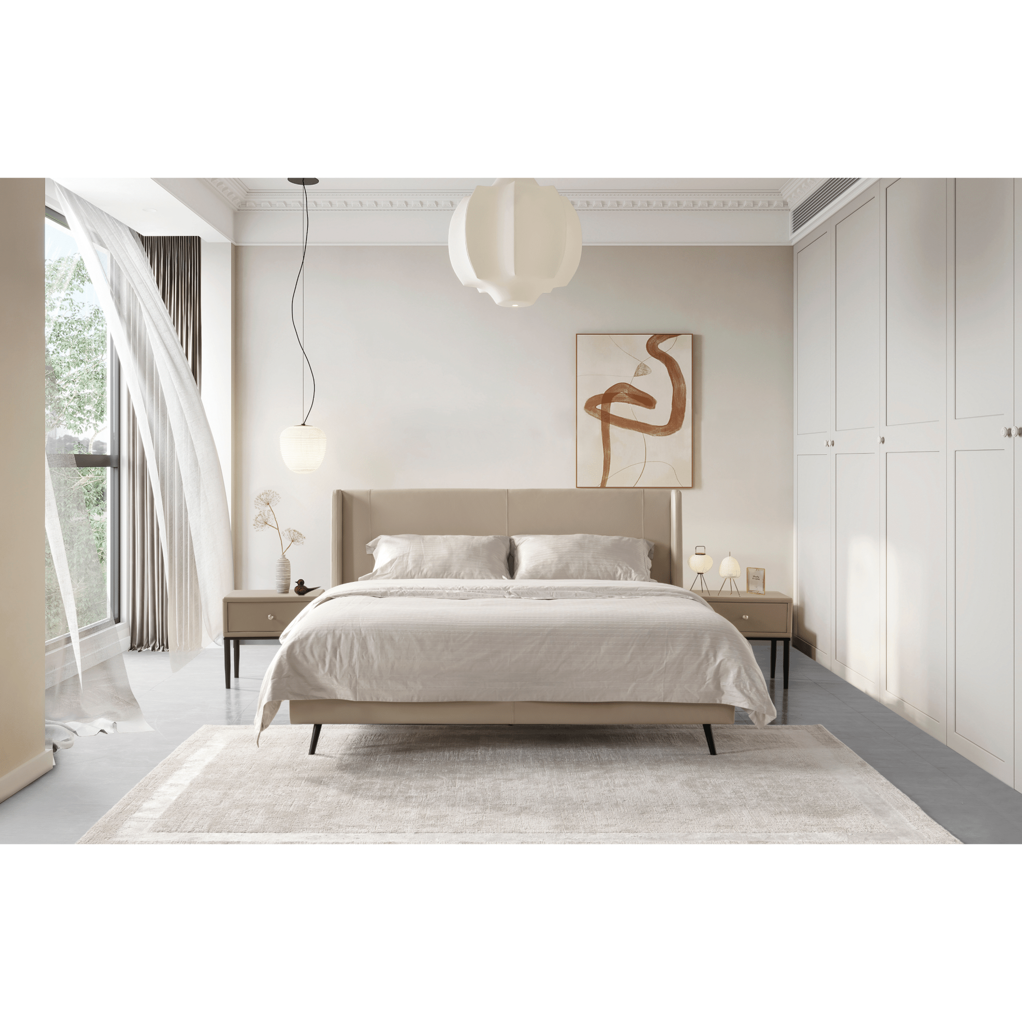 Blissful Boudoir Beige (King/Queen) Beds| Roots Furniture