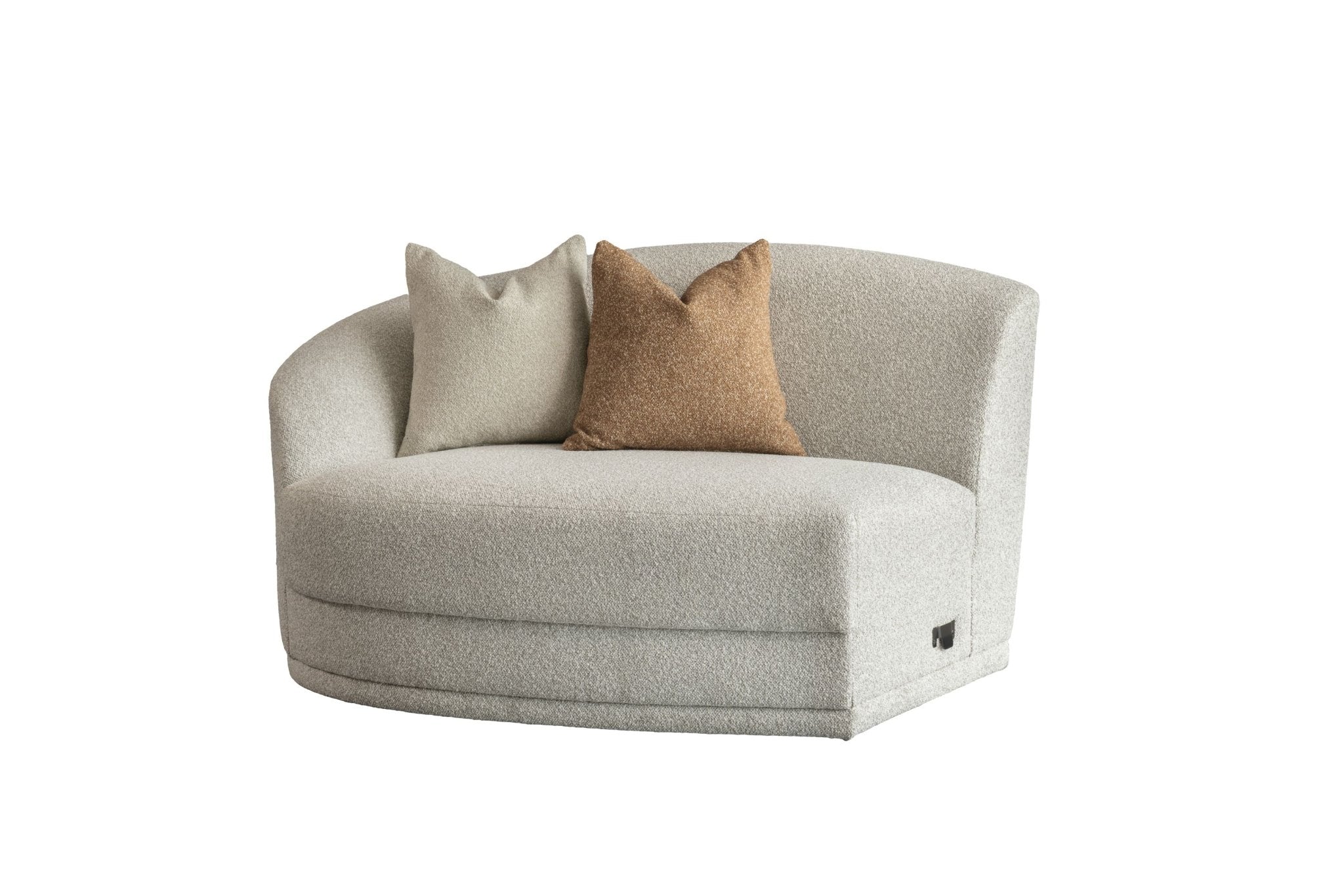 Blissful Seating Beige Left Arm Facing Chair W136 Sectionals| Roots Furniture