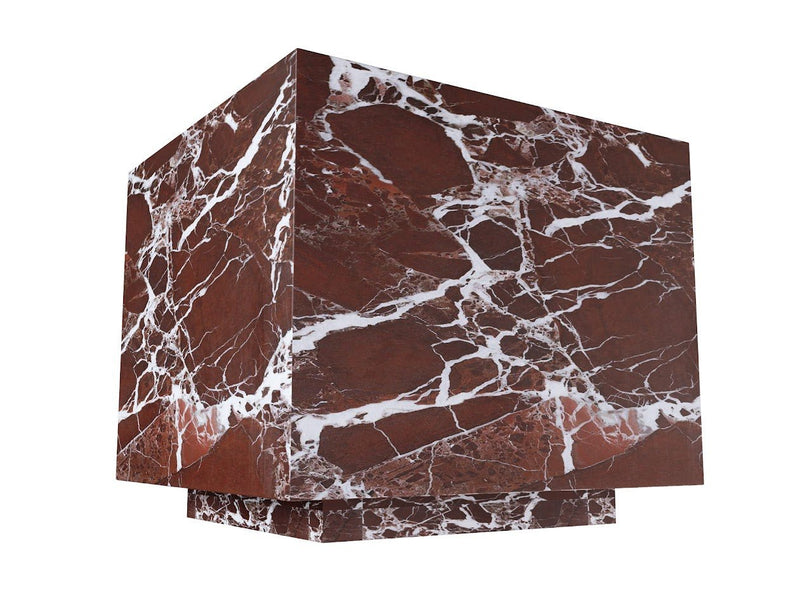Bloodstone Marble Side Table - Al Rugaib Furniture