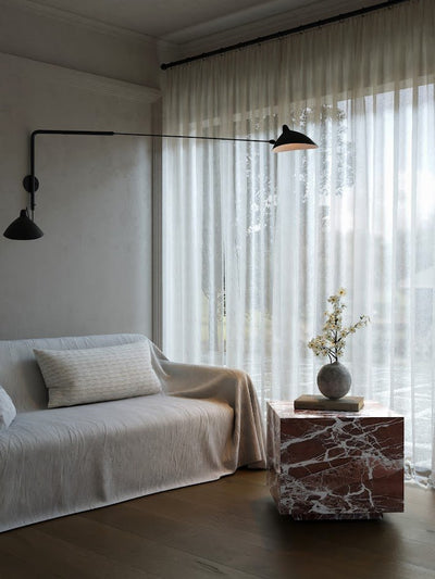 Bloodstone Marble Side Table - Al Rugaib Furniture