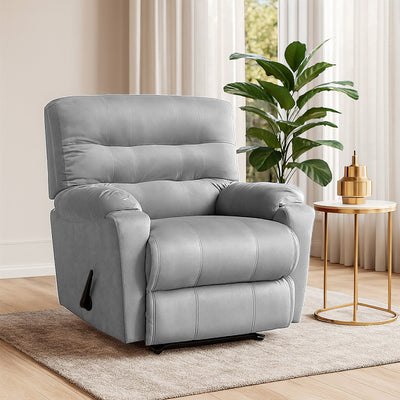 Bloom Rest | Velvet Rocking & Rotating Recliner Chair - Al Rugaib Furniture