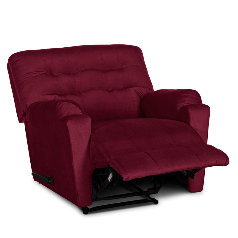 Bloom Rest | Velvet Rocking & Rotating Recliner Chair - Al Rugaib Furniture