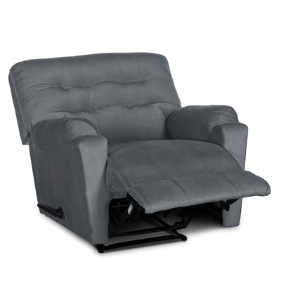 Bloom Rest | Velvet Rocking & Rotating Recliner Chair - Al Rugaib Furniture