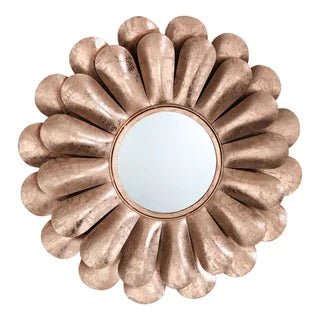 Blossom Rose Gold Mirror - Al Rugaib Furniture