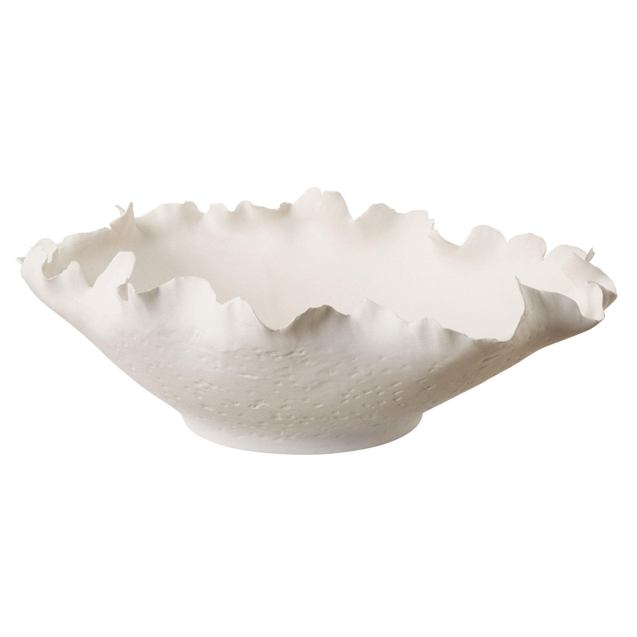 Blossom Short Off-white Bowl Bowl| Uttermost