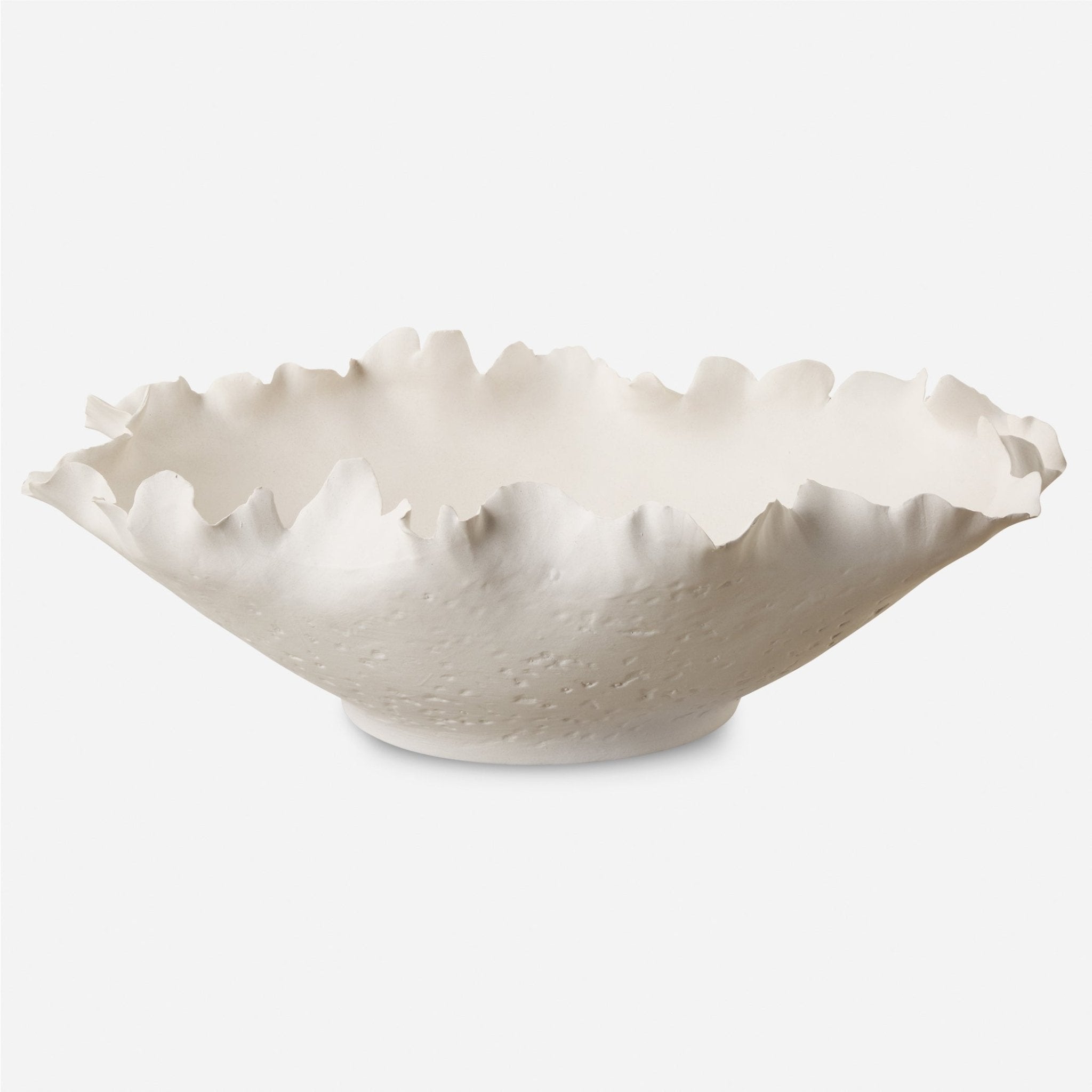Blossom Short Off-white Bowl Bowl| Uttermost