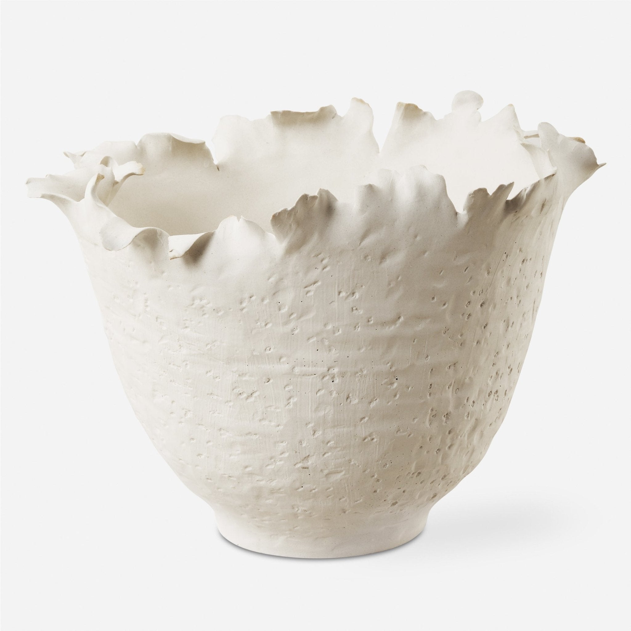 Blossom Tall Off-white Bowl Bowl| Uttermost