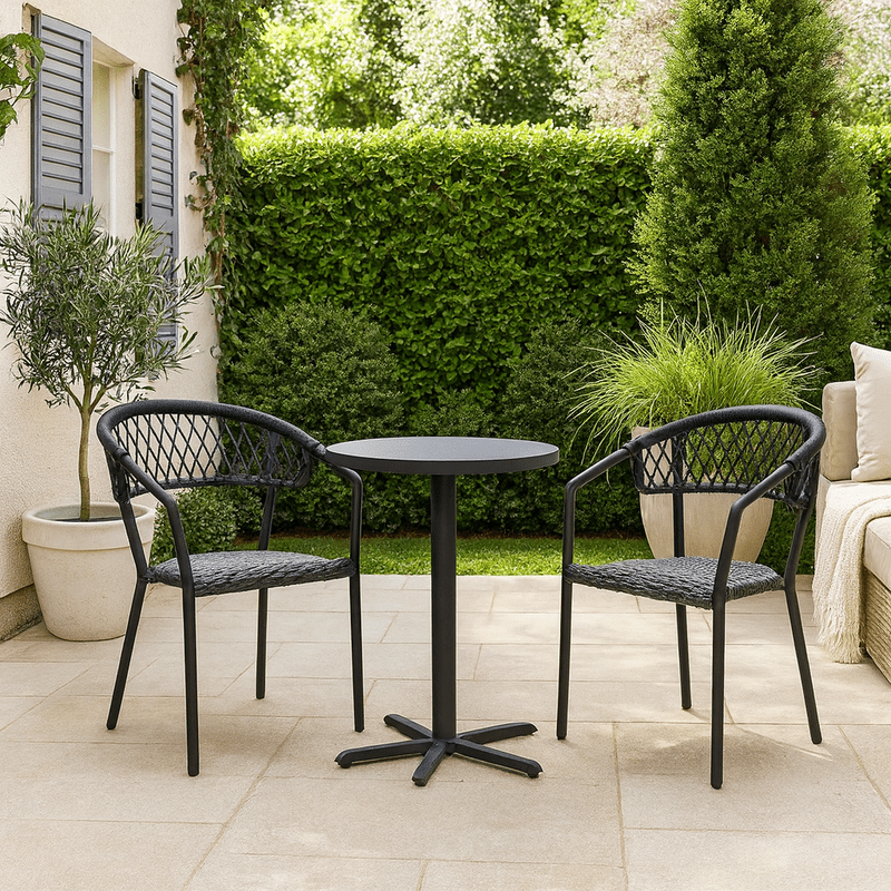 Blue Bay Outdoor Tea Set –Grey Tea set| Otath