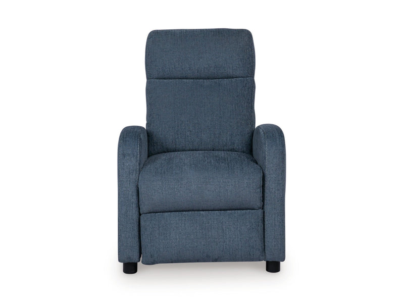 Blue Musk High Leg Recliner - Al Rugaib Furniture