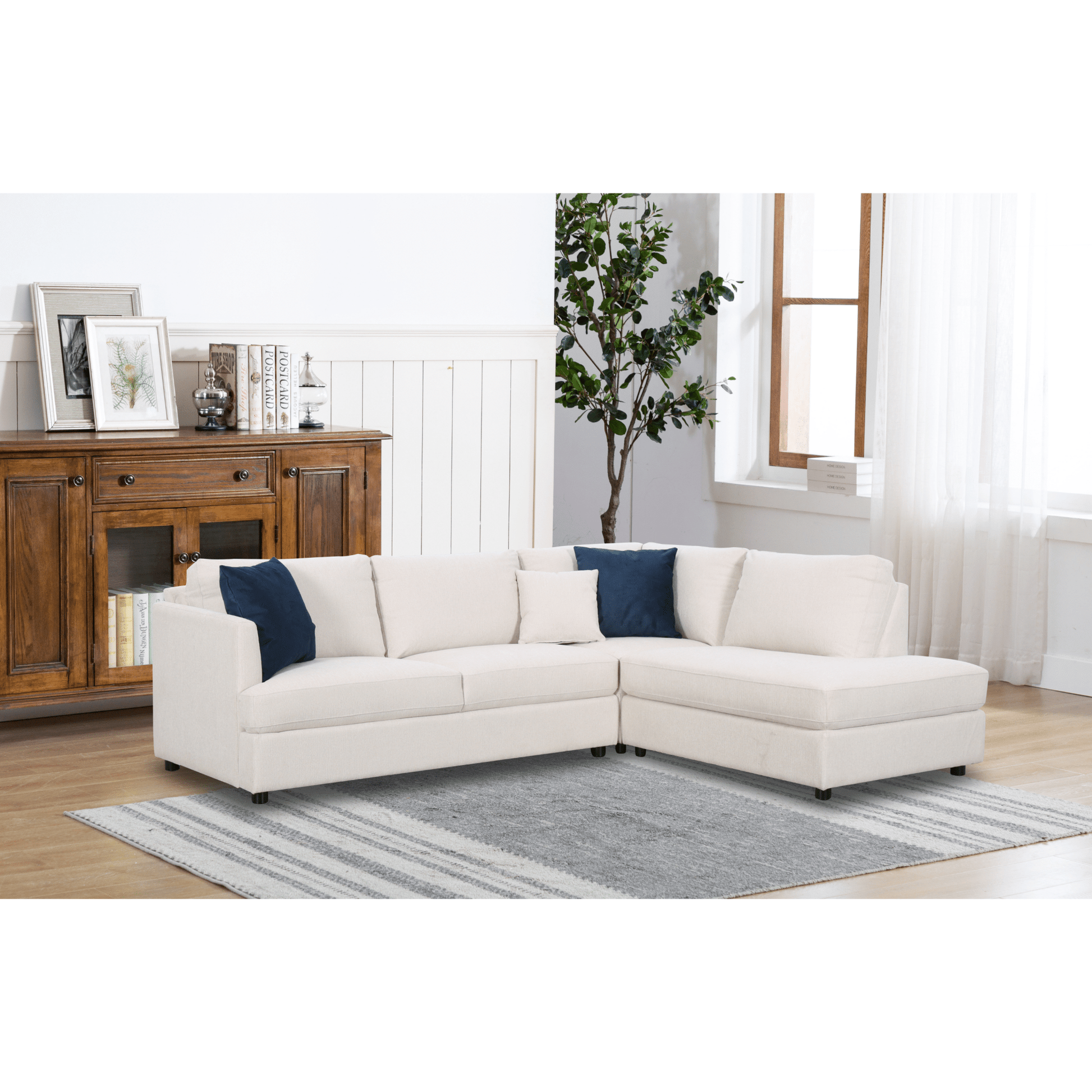 Blue Pearl Cream Gift KIT + 4090/IE6-EL Sofas & Loveseats| Roots Furniture