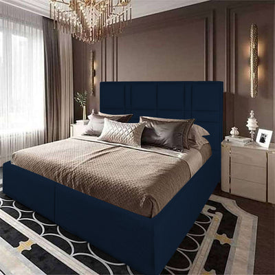 In House | Berlin Bed Frame Linen - 200x200 cm