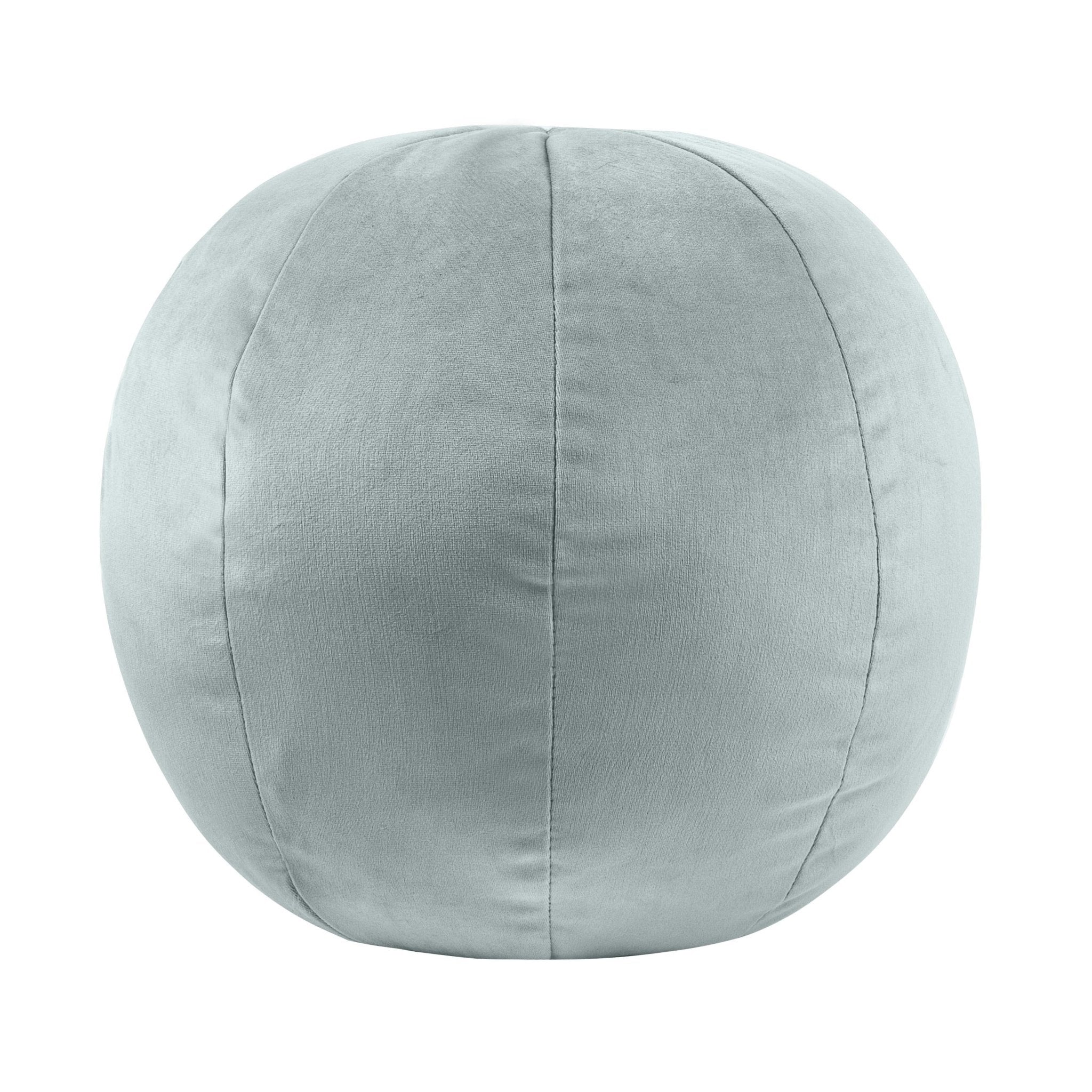 Boba 9" Sea Blue Velvet Pillow Pillows| TOV
