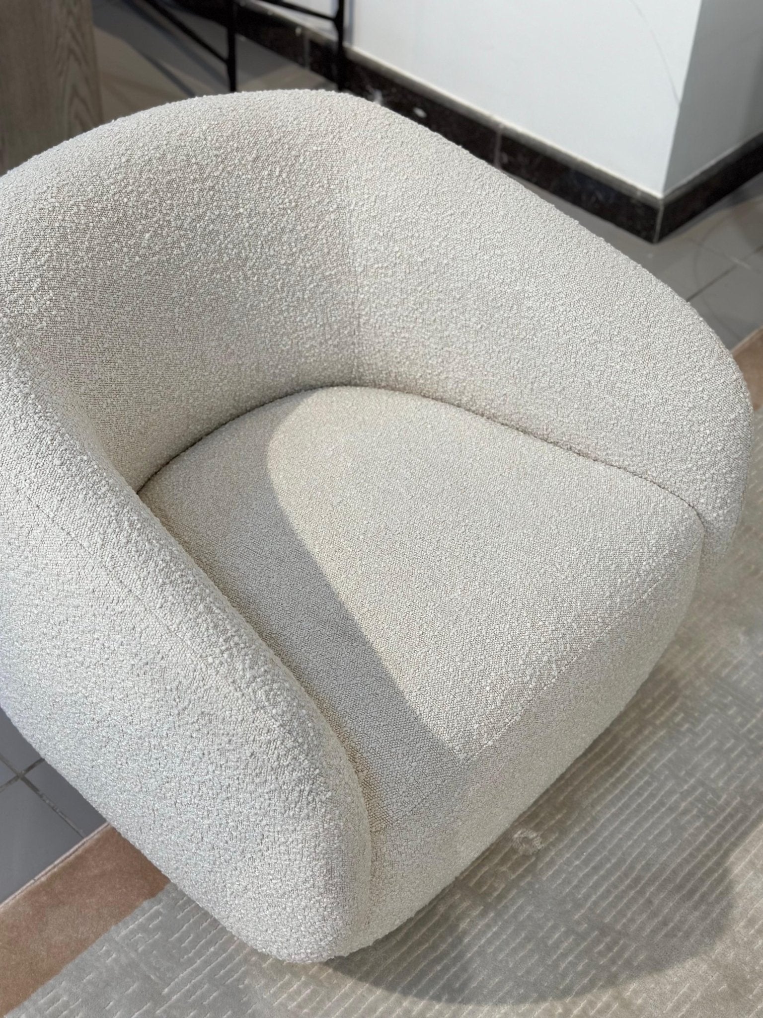 Boho Boucle 1 Seater Chairs| Roots Furniture