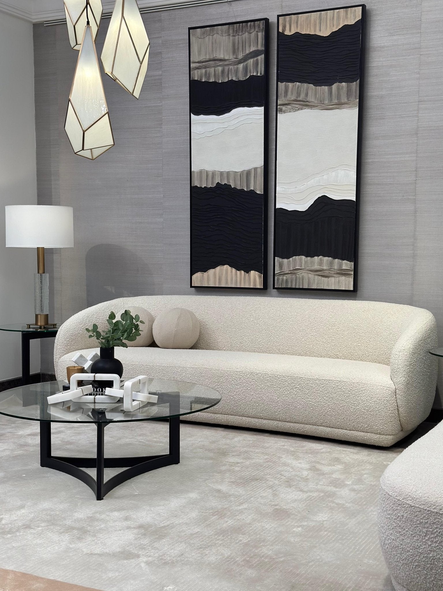 Boho Boucle Sofa (214/240/275cm) XL Sofas| Roots Furniture