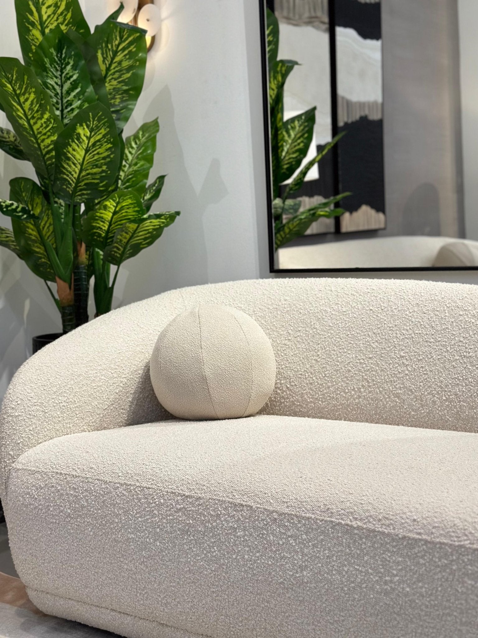 Boho Boucle Sofa (214/240/275cm) XL Sofas| Roots Furniture