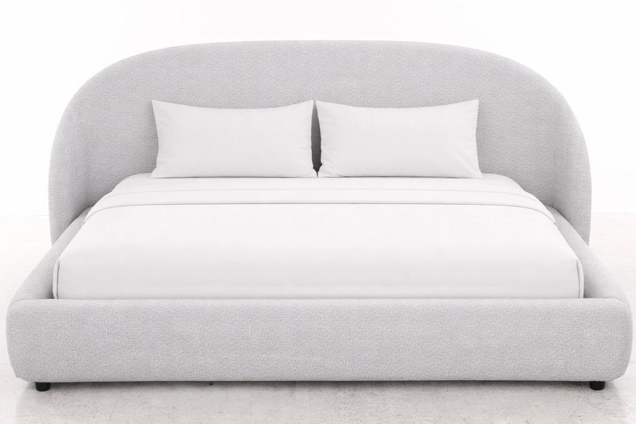 Boho Grey King bed 180 cm matress Beds| Roots Furniture