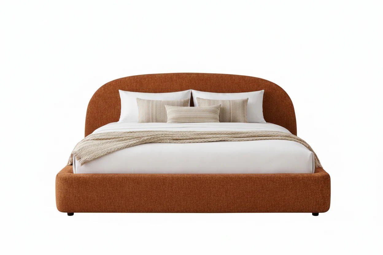 Boho Terracotta Queen bed Beds| Roots Furniture