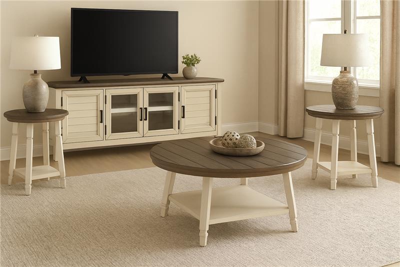 Bolanbrook Coffe Table set with TV Stand - Al Rugaib Furniture