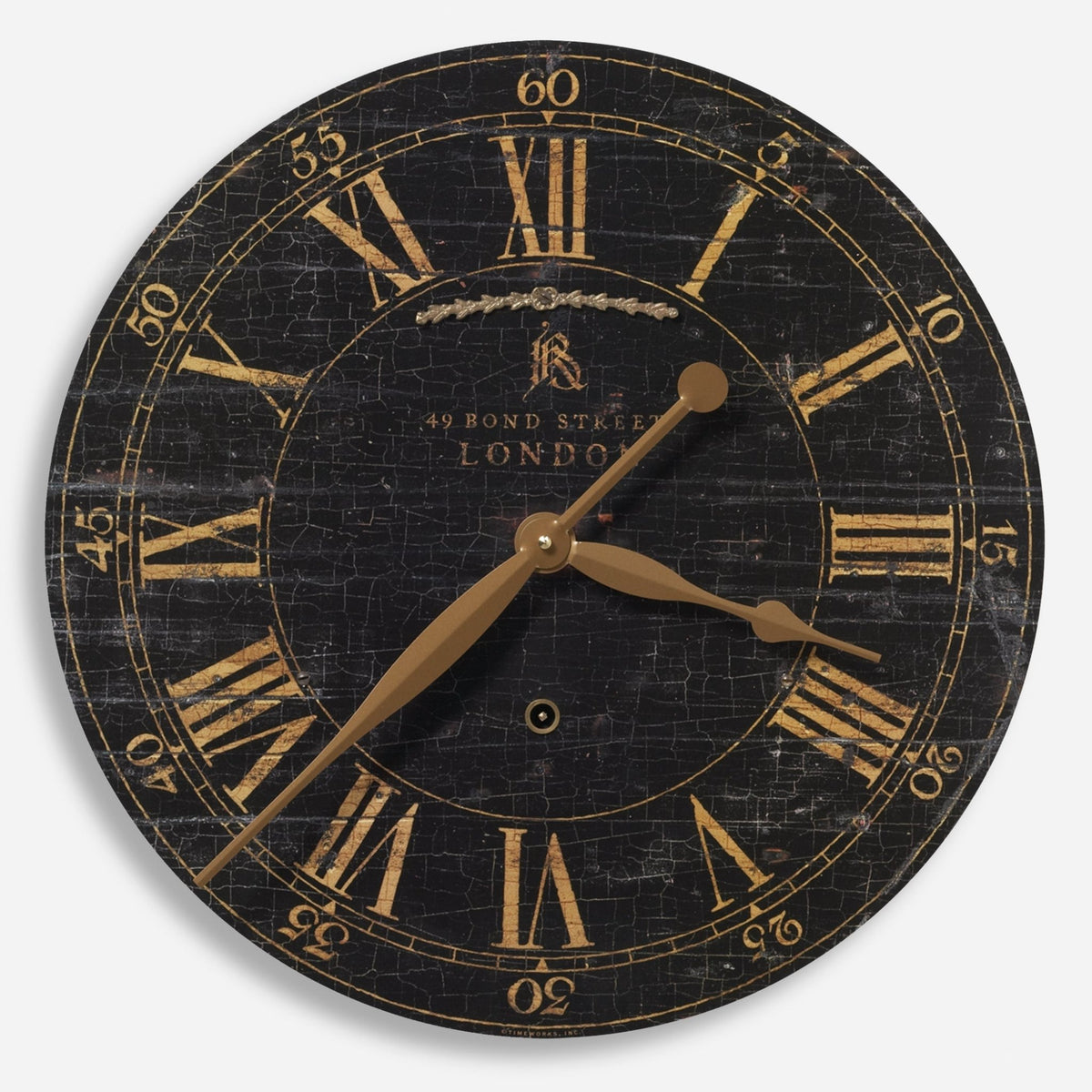 Bond Street 18" Wall Clock Clocks| Uttermost