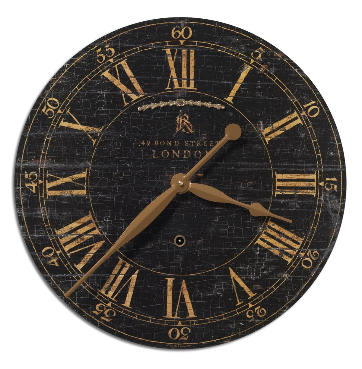Bond Street 18" Wall Clock Clocks| Uttermost