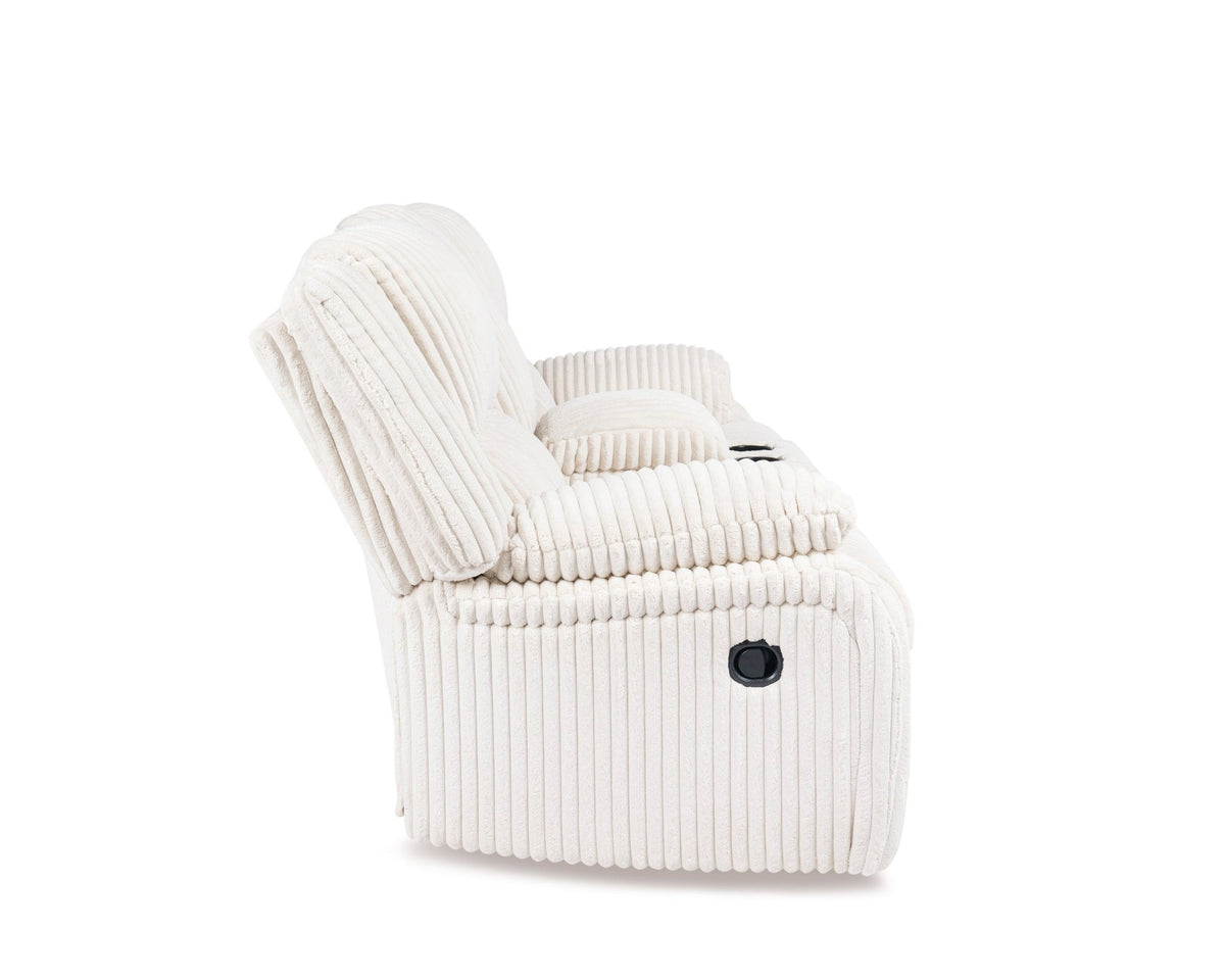 Bonnacraft DBL Reclining Loveseat w/Console Recliners| Ashley Homestore