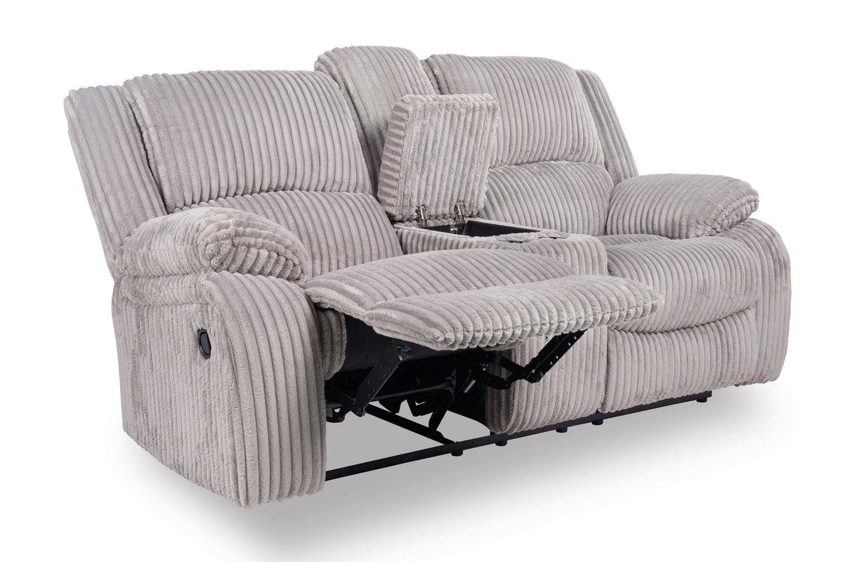 Bonnacraft DBL Reclining Loveseat w/Console Recliners| Ashley Homestore