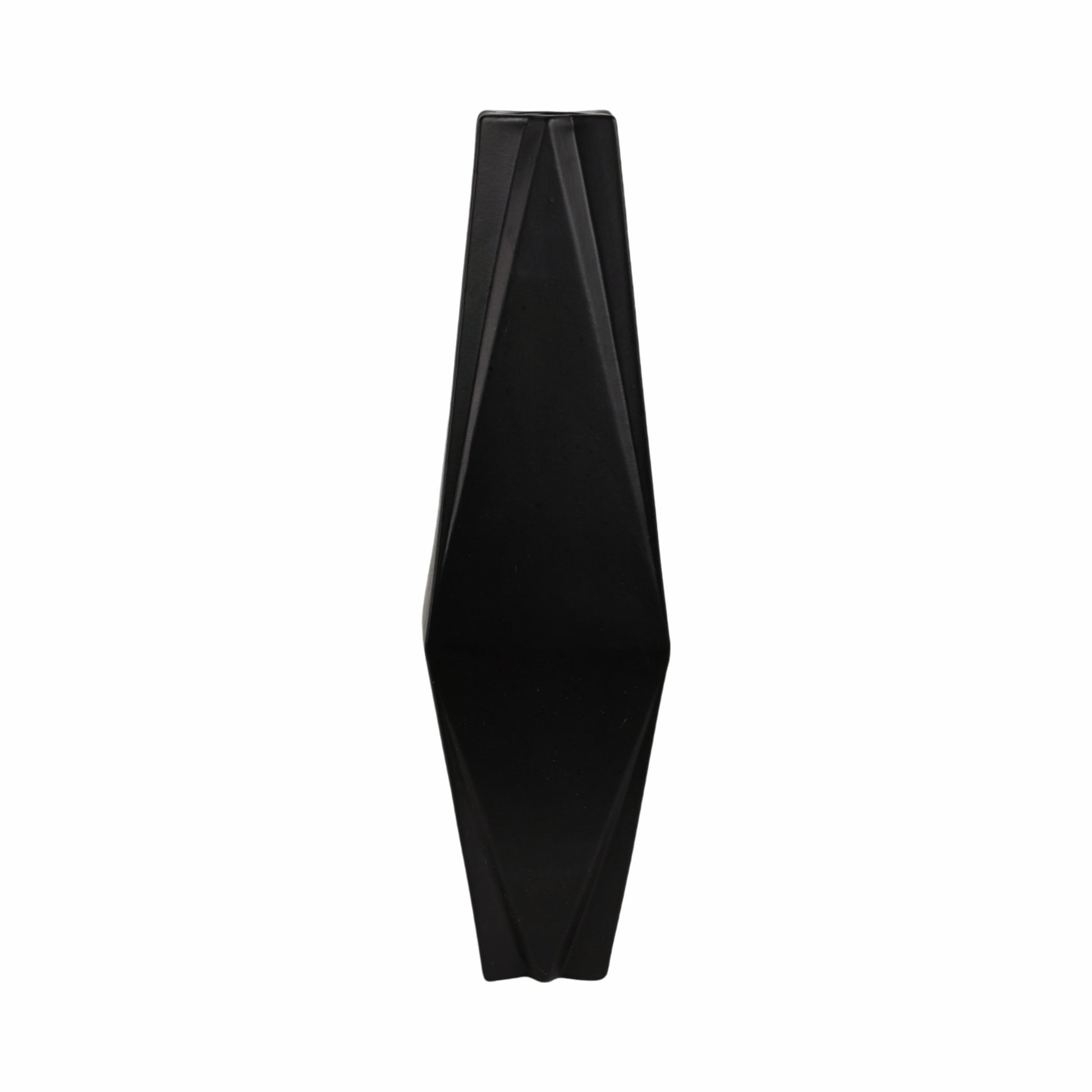 Bonney Black Cer Vase Vases and Jars| Sagebrook Home