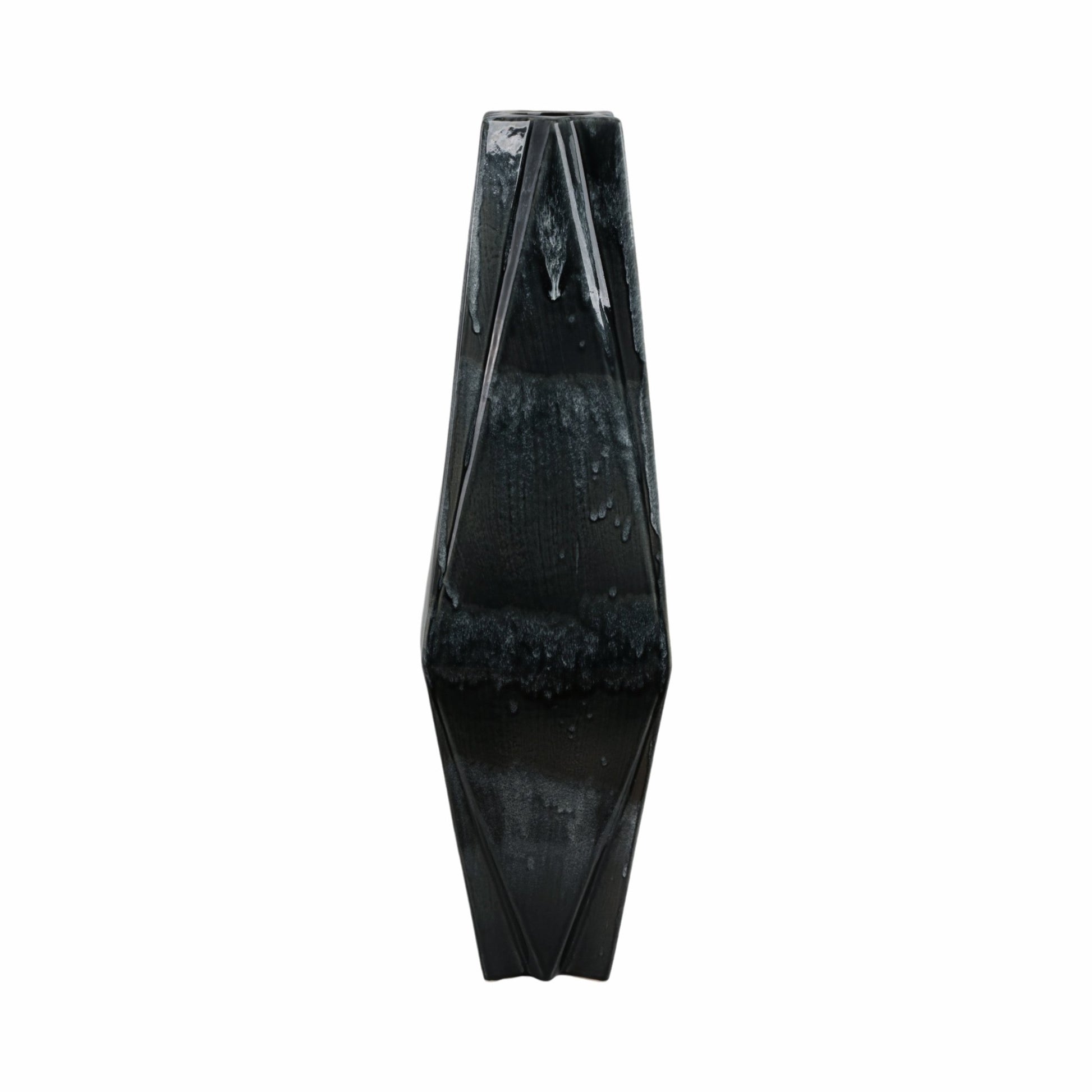 Bonney Grey Cer Vase Vases and Jars| Sagebrook Home