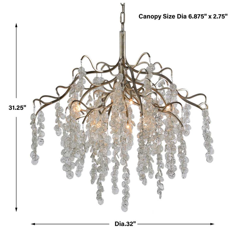 Boreas,7 Lt. Chandelier chandeliers| Uttermost